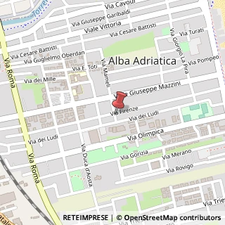 Mappa Via Firenze, 64011 Alba Adriatica TE, Italia, 64011 Alba Adriatica, Teramo (Abruzzo)