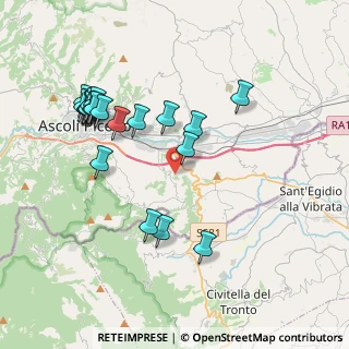 Mappa Viale Aosta, 63040 Folignano AP, Italia (4.2175)