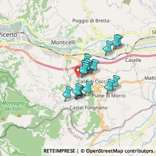 Mappa Viale Aosta, 63040 Folignano AP, Italia (1.28063)