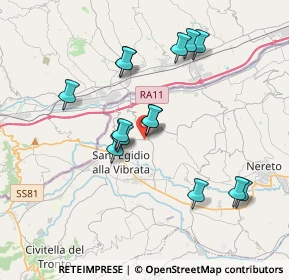 Mappa Viale Papa Giovanni XXIII, 64010 Ancarano TE, Italia (3.488)