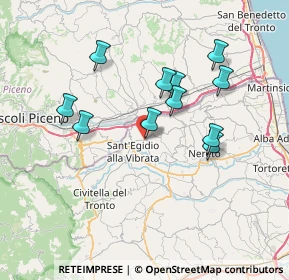 Mappa Viale Papa Giovanni XXIII, 64010 Ancarano TE, Italia (6.84636)