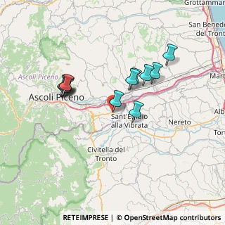 Mappa Via Nuova, 63085 Maltignano AP, Italia (6.6275)