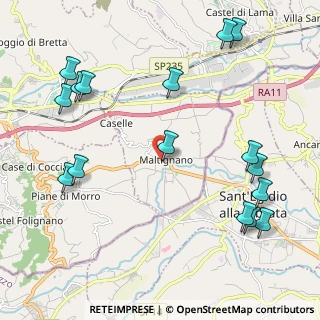 Mappa Via Nuova, 63085 Maltignano AP, Italia (2.7775)