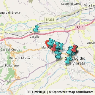 Mappa Via Nuova, 63085 Maltignano AP, Italia (1.706)