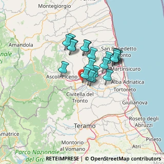 Mappa Via Nuova, 63085 Maltignano AP, Italia (10.3465)