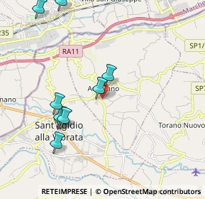 Mappa Via Fonte Monsignore, 64010 Ancarano TE, Italia (2.67818)