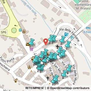 Mappa Piazza Giuseppe Garibaldi, 58037 Santa Fiora GR, Italia (0.07778)