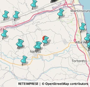 Mappa Via Badia, 64013 Corropoli TE, Italia (6.124)