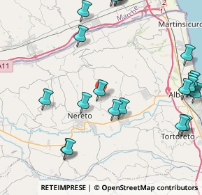 Mappa Via Badia, 64013 Corropoli TE, Italia (5.616)