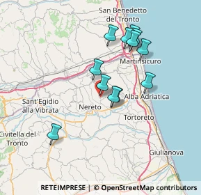 Mappa Via Badia, 64013 Corropoli TE, Italia (6.56167)