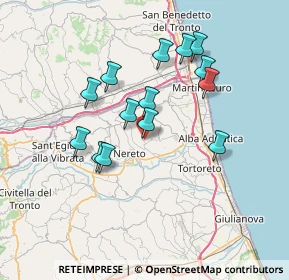 Mappa Via Badia, 64013 Corropoli TE, Italia (6.59071)