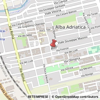 Mappa Via Arezzo, 4, 64011 Alba Adriatica, Teramo (Abruzzo)
