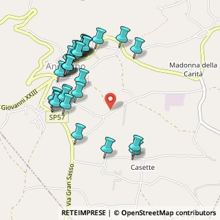 Mappa Contrada Casette, 64010 Ancarano TE, Italia (0.56414)