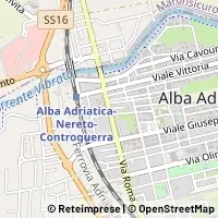 মানচিত্র Alba Adriatica