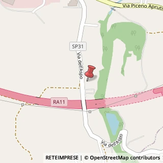 Mappa Strada Provinciale 31 dell'Aspo, 22, 63100 Ascoli Piceno, Ascoli Piceno (Marche)