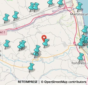 Mappa Via Colle, 64013 Corropoli TE, Italia (6.132)