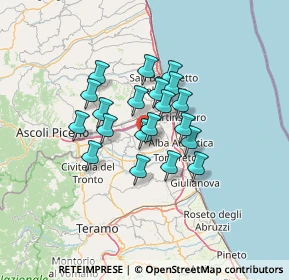 Mappa Via L. Ruggeri, 64013 Corropoli TE, Italia (9.9435)