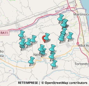 Mappa Via L. Ruggeri, 64013 Corropoli TE, Italia (3.513)