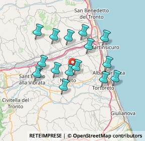 Mappa Via L. Ruggeri, 64013 Corropoli TE, Italia (6.588)