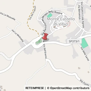 Mappa Vocabolo Coste Faena, 06057 Monte Castello di Vibio, Perugia (Umbria)