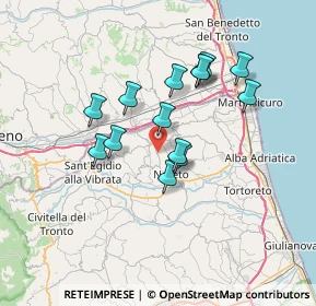 Mappa SP 7c, 64010 Controguerra TE, Italia (6.05786)
