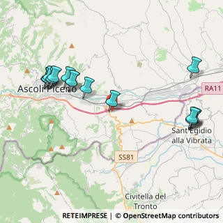 Mappa Via Brescia, 63084 Folignano AP, Italia (4.964)