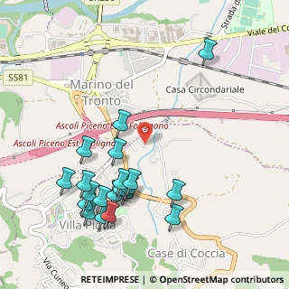 Mappa Via Brescia, 63084 Folignano AP, Italia (0.588)