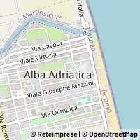 Hartă Alba Adriatica