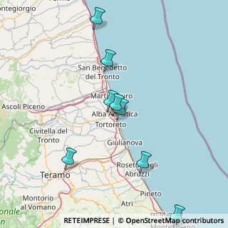 Mappa Via Goffredo Mameli, 64011 Alba Adriatica TE, Italia (29.10692)