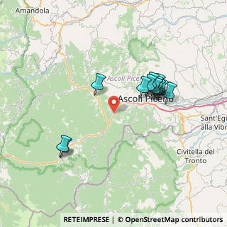 Mappa Ascoli Piceno, 63100 Mozzano AP, Italia (7.02077)