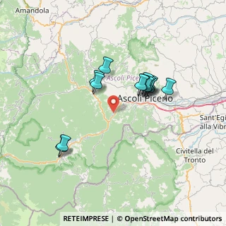 Mappa Ascoli Piceno, 63100 Mozzano AP, Italia (6.33231)