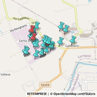 Mappa Via G. Flaiano, 64013 Corropoli TE, Italia (0.34483)