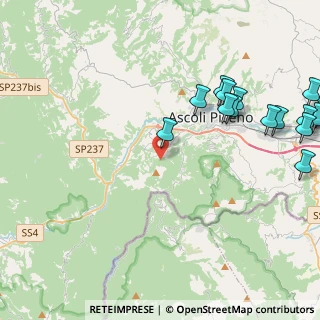 Mappa Strada per Rosara, 63100 Ascoli Piceno AP, Italia (6.04438)