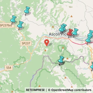 Mappa Strada per Rosara, 63100 Ascoli Piceno AP, Italia (6.145)