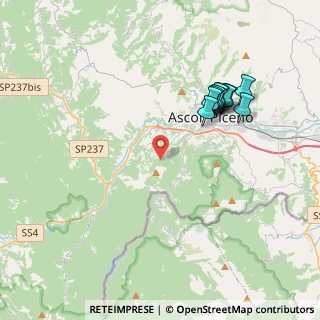 Mappa Strada per Rosara, 63100 Ascoli Piceno AP, Italia (3.99727)
