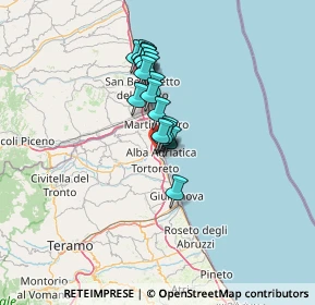 Mappa Via Risorgimento, 64011 Alba Adriatica TE, Italia (9.46278)