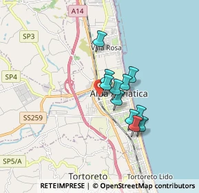 Mappa Via Risorgimento, 64011 Alba Adriatica TE, Italia (1.25909)