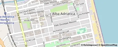 Mappa Alba Adriatica