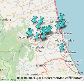 Mappa Via bonifica del, 64010 Ancarano TE, Italia (10.357)