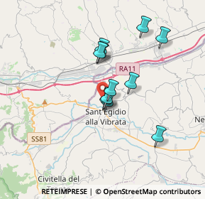 Mappa Via bonifica del, 64010 Ancarano TE, Italia (2.83091)