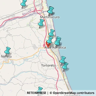 Mappa Via I Maggio, 64011 Alba Adriatica TE, Italia (4.6975)