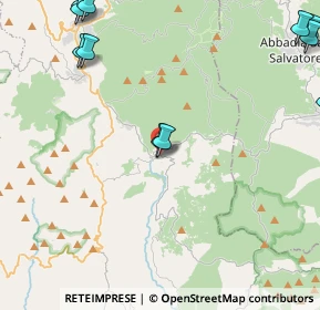 Mappa Via San Rocco, 58037 Santa Fiora GR, Italia (6.45727)