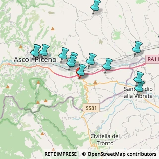 Mappa Viale Assisi, 63084 Ascoli Piceno AP, Italia (4.58)