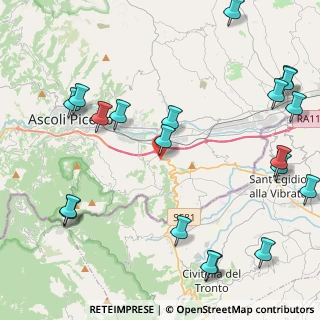 Mappa Piazza Don Giovanni Bosco, 63084 Folignano AP, Italia (6.0005)