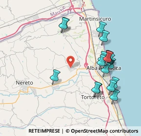 Mappa Via delle Industrie, 64013 Corropoli TE, Italia (4.30889)