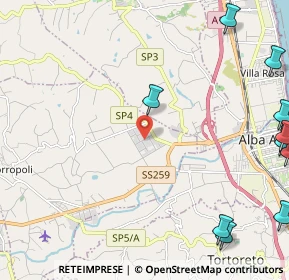 Mappa Via delle Industrie, 64013 Corropoli TE, Italia (3.58727)