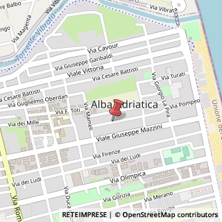 Mappa Via Giuseppe Mazzini, 94, 64011 Alba Adriatica, Teramo (Abruzzo)