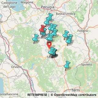 Mappa SP 383, 06059 Todi PG, Italia (10.608)