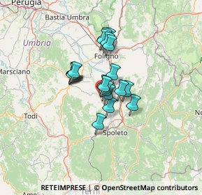 Mappa Via della Vite, 06044 Castel Ritaldi PG, Italia (8.946)