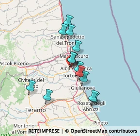 Mappa Via Amerigo Vespucci, 64013 Corropoli TE, Italia (11.24357)